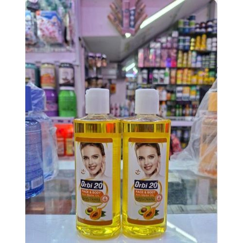 Papaya Avocado ANTI-MARKS Brightening Moisturizing Face Body Oil Removes Acne Spots Marks Glows Moisturizes Brightens Makes skin Fair Smooths and Softens