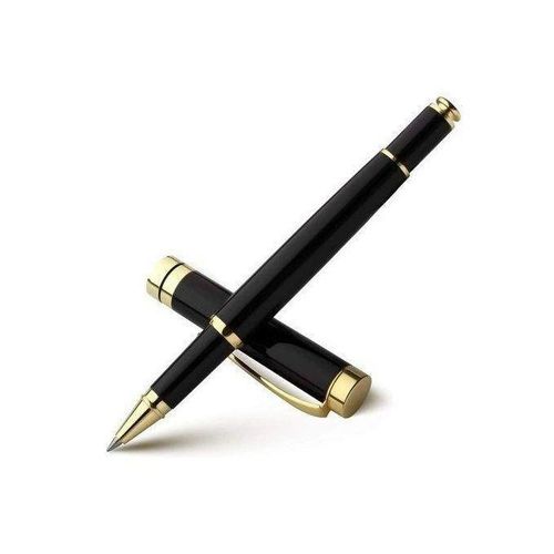 1Pack Metal Ballpoint Pens 05mm Black Refill