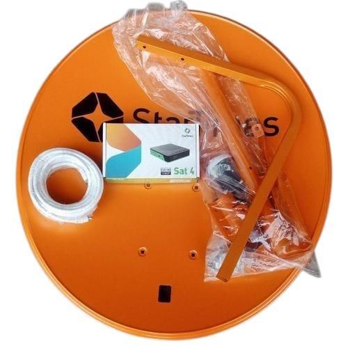 Easy Installation Startimes Full HD Complete Full Kit Dish with HD Tv Decorder, All Cables, Mounting Bracket and Stands and 1 Month Subscription