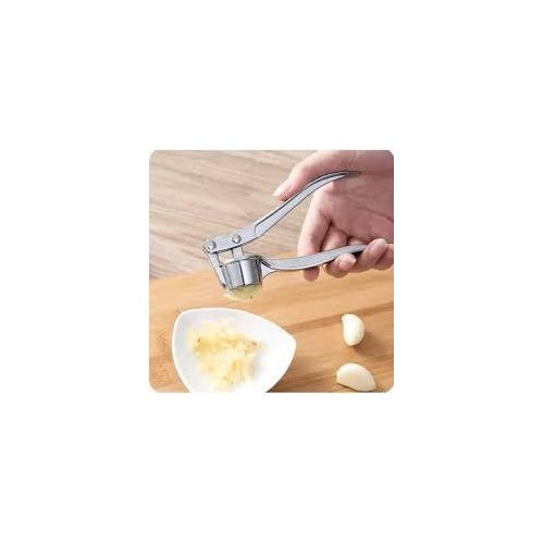 Durable Stainless Steel Garlic Crusher – Manual Handheld Press for Fast Crushing & Mincing