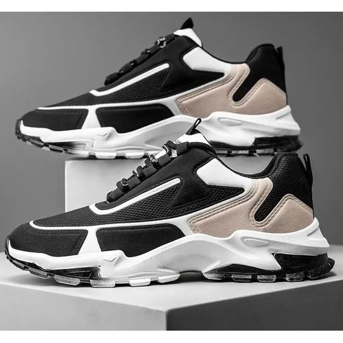 Mens Sneakers Casual Shoes Running Shoes BlackWhite-EU 40