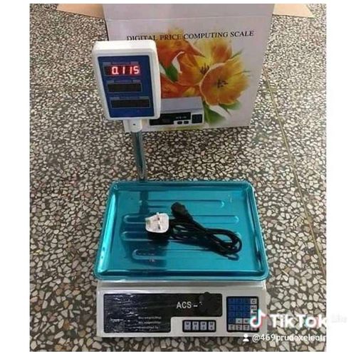 Original 30 Digital Weighing Scale - Up To 30Kgs WITH ARM