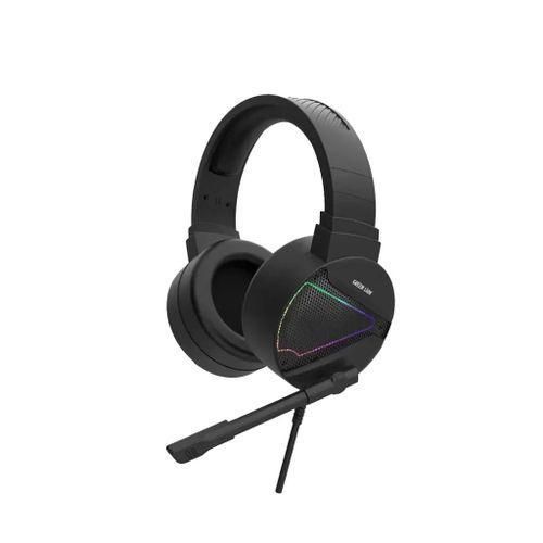 GP27X PS5/PS4 XBOX Gaming Headphone, Built-in Omni-Directional Noise Cancelling Microphone, 2.1m Cable Length, 360" Free Bending, 50mm Speakers, RGB