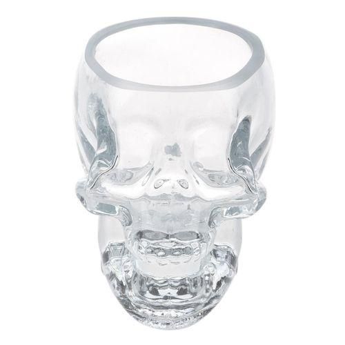 Crystal Skull Head Glass Vodka Whiskey Shot Cup Drinking