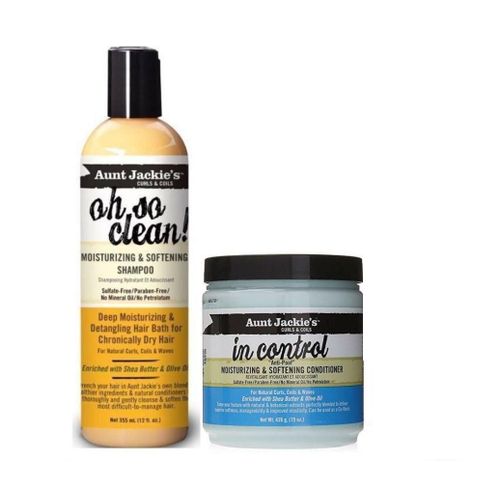 Oh so clean Shampoo & In Control Moisturizing & Softening Conditioner