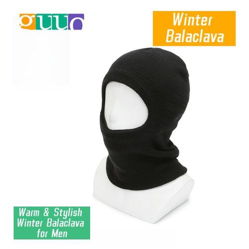 Mens Winter Balaclava - Windproof Cold-Proof Warm Full Face Mask for Skiing Motorcycle Riding Outdoor Activities