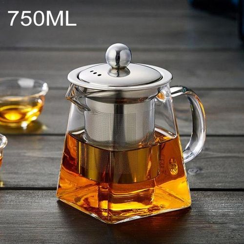 Glass Filter Tea Pot