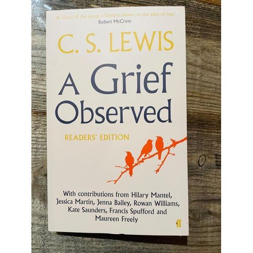 A Grief Observed Book By C. S. Lewis