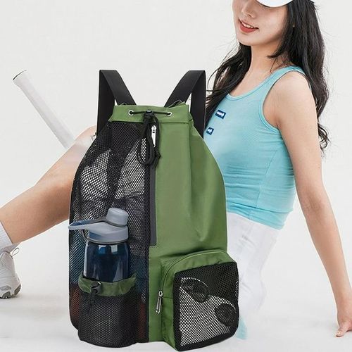 Drawstring Backpack for Men Women Athletic Gym Sports Workout Beach Swimming..