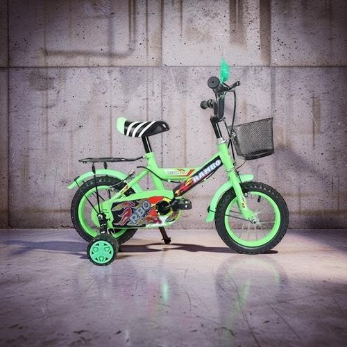 Colorful Design Top Quality Basket Fun Safe Green Size 12 Inch 2-4 years Old 85100 cm Children Kids Bike Bicycle with Stabilizer Front Basket