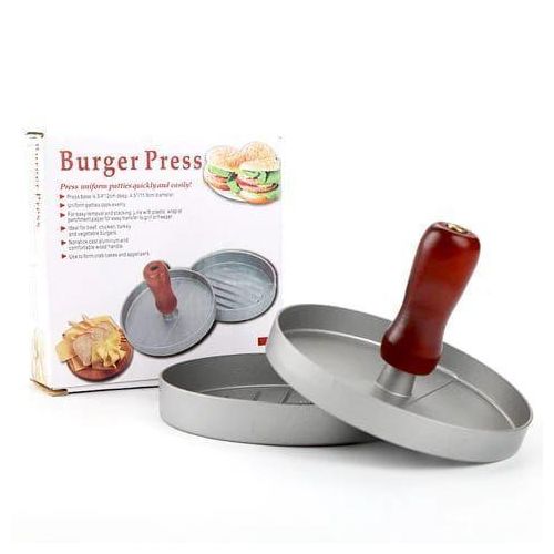 Non-Stick Burger Press – Heavy Duty Patty Maker for Homemade Burgers, Sliders & Sandwiches