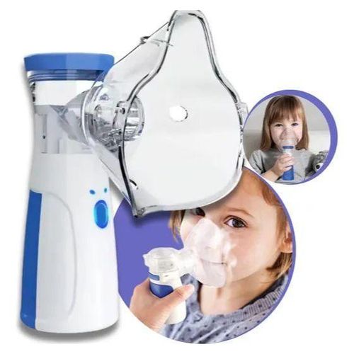 Mesh Nebulizer Saline Bundle Suitable for Adults Kids Babies Hand Held Warm Mist Suitable for Hypertonic Isotonic Solutions