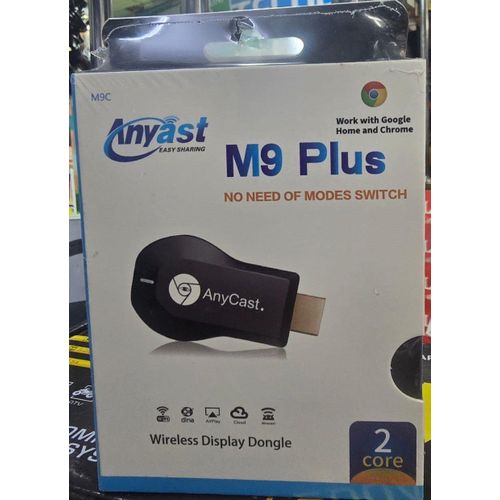 AnyCast M9 Plus WiFi Screen Cast HDMI Dongle Supports Miracast DLNA AirPlay 1080P HD