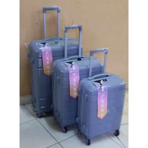 Fashion 3 IN 1 Unbreakable Luxurious Rubber Suitcase Briefcase