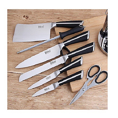 Bass Knife Set 8 Pieces Black Best Price Online Jumia Kenya