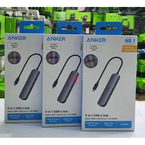 5 in 1 4K HDMI USB C Hub