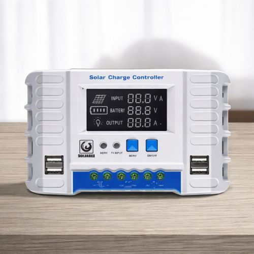Long Term Reliability 12V/24V 20A PWM Solar Charge Controller LCD Display