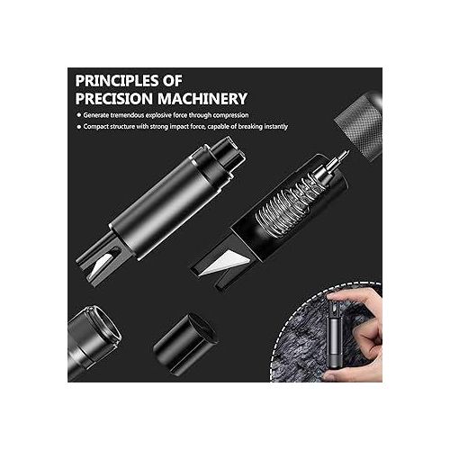 2-in-1 Emergency Safety Hammer and Seatbelt Cutter – Portable Car Glass Breaker Tool for Vehicle Safety & Rescue