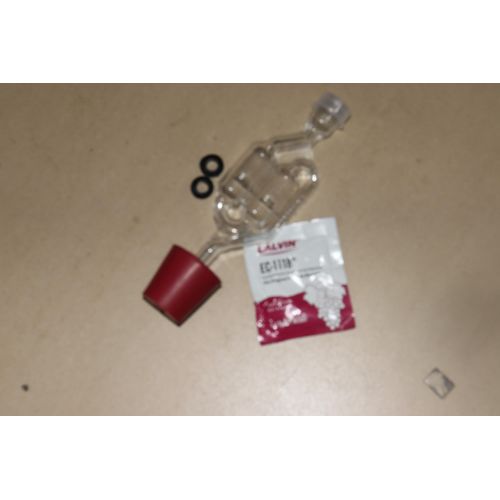 3-piece Airlock 1 pc + EC-1118 Brewer's yeast on Offer+2 Grommets+Rubber stopper