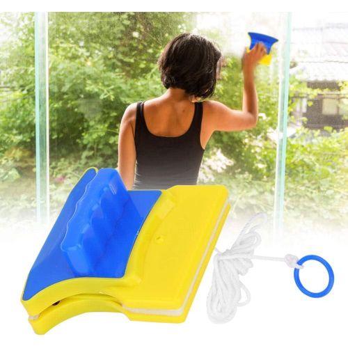 Double Sided Magnetic Window Cleaner Glass Wiper Surface Cleaning Tool for High Rise Buildings