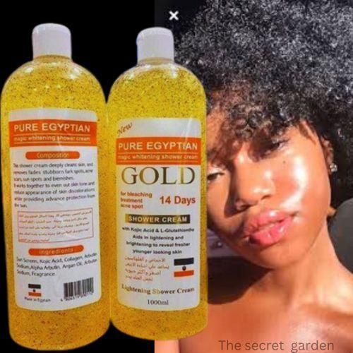 Pure Egyptian Gold magic whitening shower cream gel _1000ml