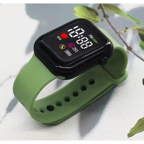 Birthday Gift For Child Boy Girl Smart LED Digital Cartoon Kids Watch Waterproof Bracelet Wristwatch Made Of Silicon Material