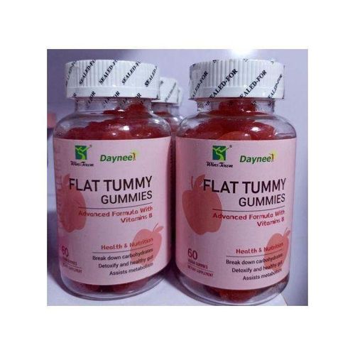 Daynee Flat Tummy Gummies Get A Flatter Waist and Tummy Slimming 60 Gummies