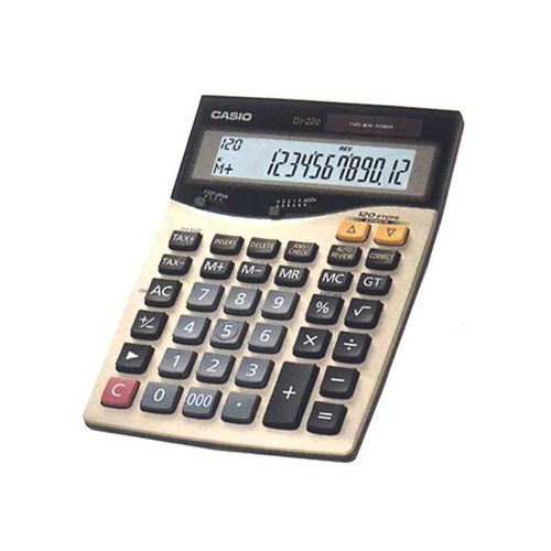 DJ220 - Desk top Calculator - 12 Digit - 2 Way