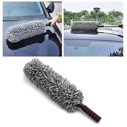 Extra Large Premium Microfiber duster. Multipurpose Duster with Extendable Handle Extends to 88cm