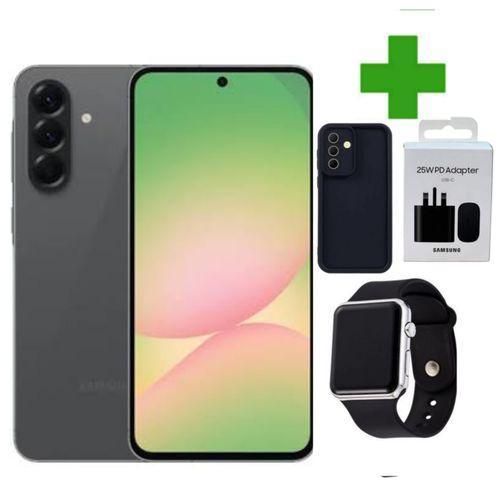 Samsung Galaxy A56 5G 6.6 " RAM 8GB + 256GB ROM (Dual SIM), 5000mAh ADAPTER COVER WATCH