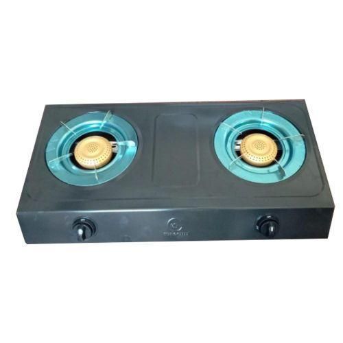 Table top Stainless Steel 2 Burner Gas Stove