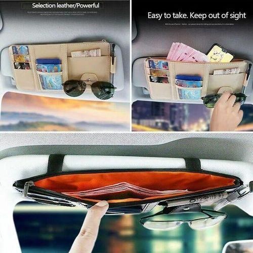 Car Sun Visor Documents Organizer Visor Organizers