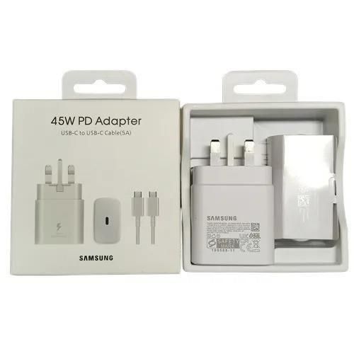 Galaxy A22 5G 45W Super Fast Charger Type C USB C-C 5A