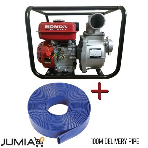 3 INCH PETROL WATER PUMP WITH 100M SUCTION PIPE
