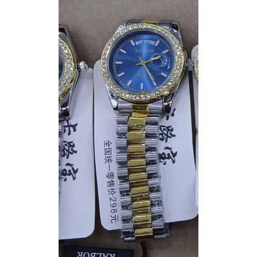 Stylish Kalbor Watch for Men with Date Indicator and Reliable Quartz Movement