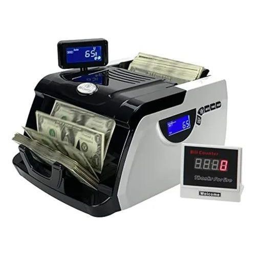 Currency Counting Machine Fake Note Detector Money Counter UV Mg Detection