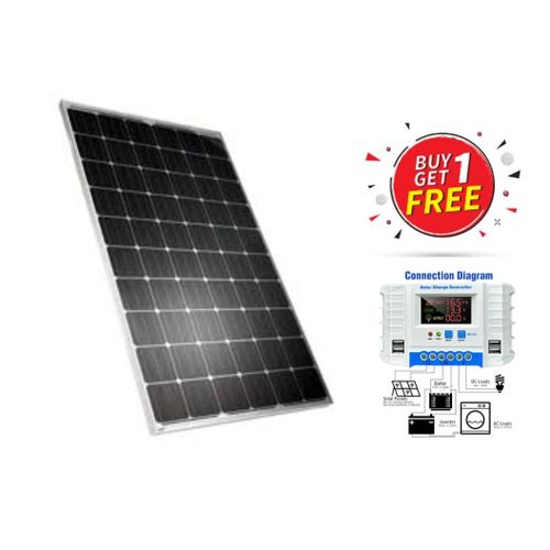 350 W Solar Panel All Weather Solar Panel Free 30A Solar Charge Controller
