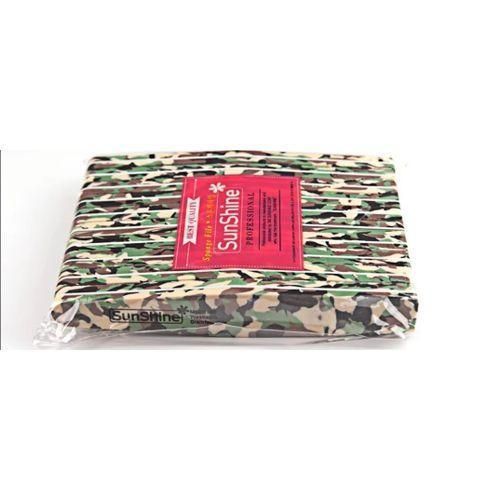 Sunshine 10pcs combat Nail Buffer Block Manicure Tools Grit Double Sided Emery Board Nail Files for Nature Nails Sponge Buffers