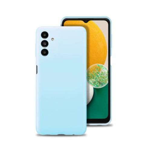 Soft Silicone Back Cover for Samsung Galaxy A13 5G - Light Blue, anti-fingerprint, anti-scratch, durable silicone case
