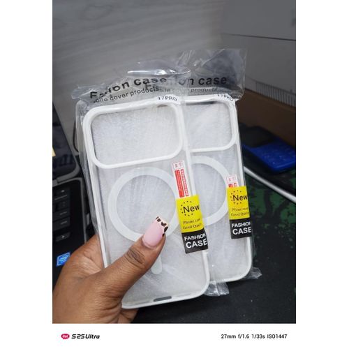 Magnetic Luxury Transparent Case for iPhone 17 PRO