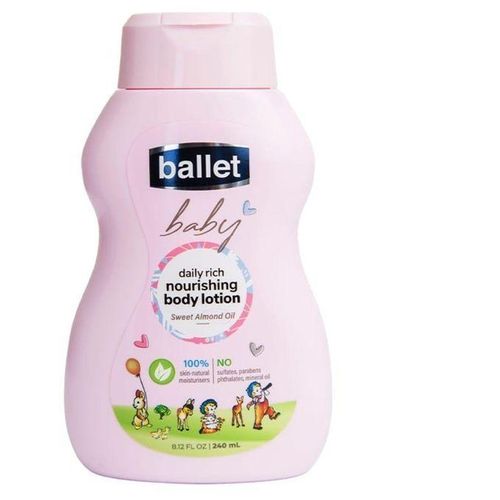 Daily Rich Body Nourishing Baby Lotion with sweet almond oil