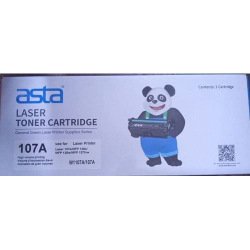 107A Black Original Laser Toner Cartridge +FREE EXECUTIVE PEN