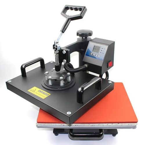 Semi-Automatic 10 1 Combo Sublimation Heat Press Machine 30*38CM Double Display Customizing T Shirt/Hat/Mug