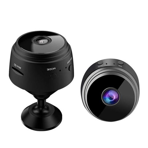 A9 Mini Camera 1080P HD Cameras with Magnetic Back Cover Baby Nanny Cam with Phone AppTiny Smart Camera for Indoor Outdoor Black
