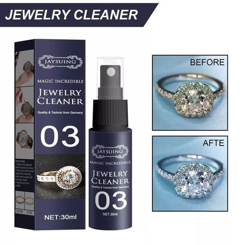 30ml Professional Jewelry Cleaner Spray Fast-Acting Rust Remover and Decontamination Spray for Watches Rings and Luxury Accessories