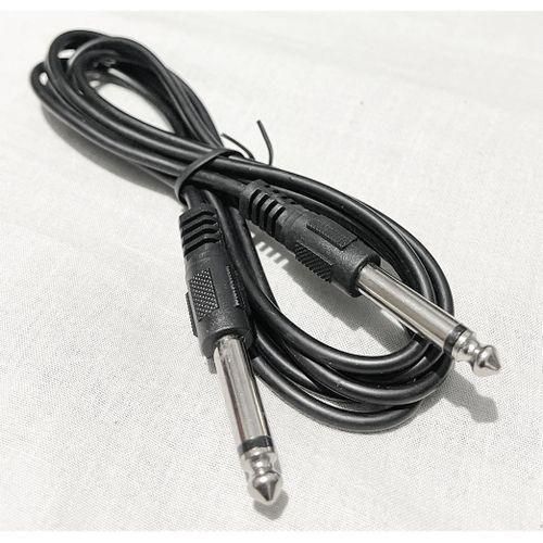 6.35mm 1/4inch Professional Mono Jack Plug Guitar/Instrument/Patch Electric Guitar Effects Pedal Bass Drums Amplifier Cable System Lead