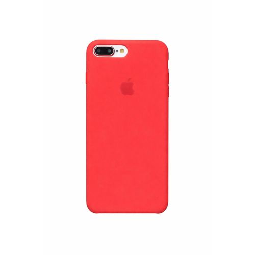 Premium Red Silicone Shockproof Case for iPhone 7 Plus - Soft Touch Slim Fit