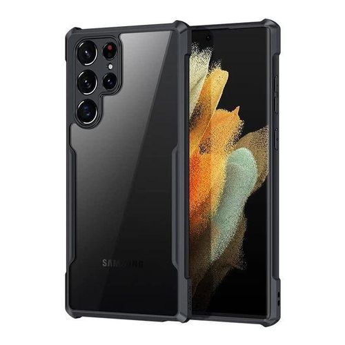 Samsung Galaxy S23 Ultra Transparent XUNDO Case with Shockproof Airbag and Durable TPU and PC Layers