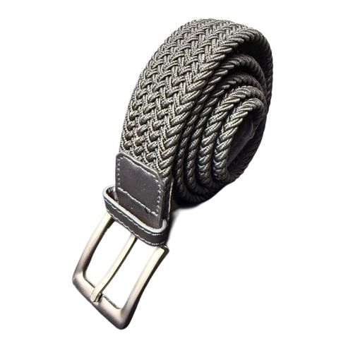 Black sisal long life unisex belts