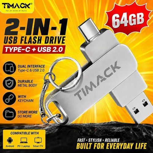 USB PenDrive High Speed Type C Flash Drive Metal Pendrive Portable Memoria USB Stick For Xiaomi Phone